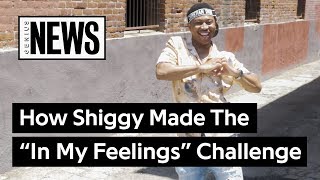 Shiggy Explains How He Created The "In My Feelings" Challenge | Genius News