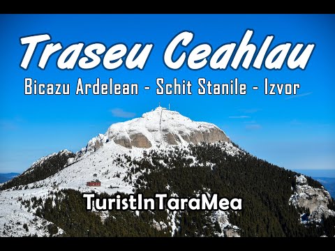 Ceahlău iarna - traseu cu mașina prin Bicazu Ardelean.