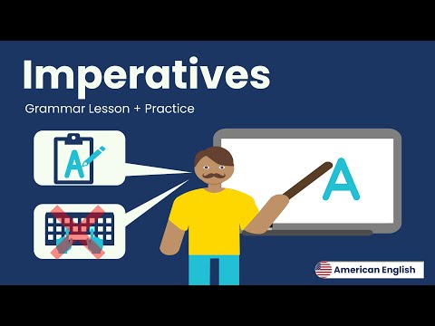 Imperatives + Practice | American English for Adult Beginners