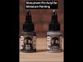 My Thoughts on Monument Pro Acryl Paint for #miniaturepainting #warhammer #shortsyoutube