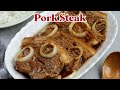 Pork Bistek | Filipino-style Pork Steak