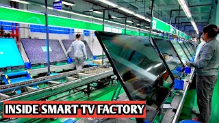 Smart tv factory tour | How smart tv are made in the factory