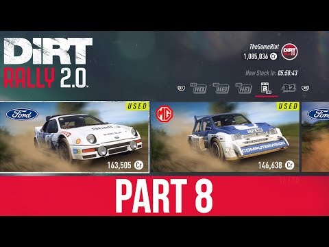 DiRT RALLY 2.0 Career Mode Gameplay Walkthrough Part 8 - SPENDING $1,000,000 (Career Mode)