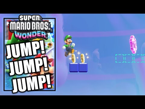 Super Mario Bros Wonder – Jump Jump Jump - 100% All Wonder Seeds, Flower Coins & Flag