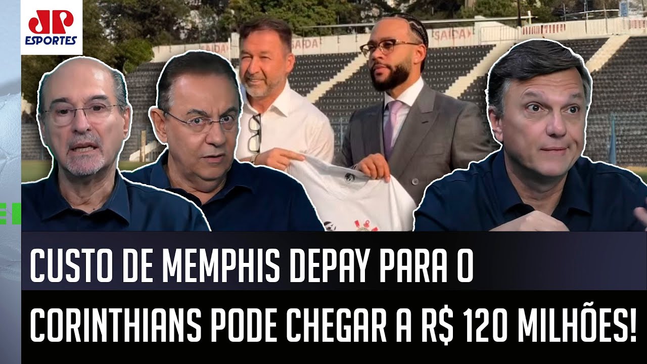 "Depay não é para clubes brasileiros..."SAIBA TUDO sobre o contrato de Memphis com o Corinthians!