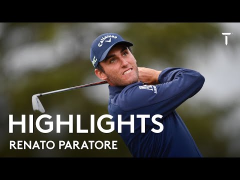 Renato Paratore finds ball in spectator bag | Round 3 Highlights | 2021 Omega European Masters