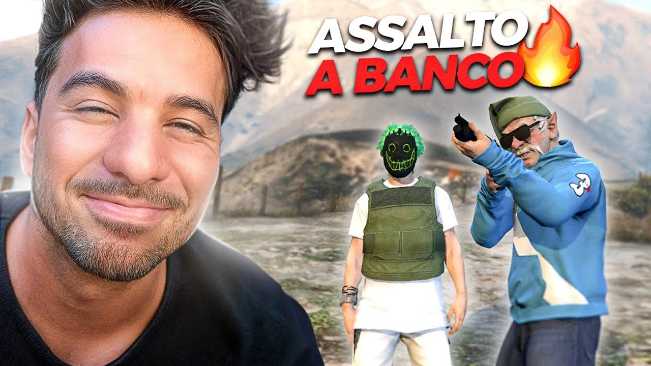 DIA DE ROUB4R O BANCO NO GTA RP !!!