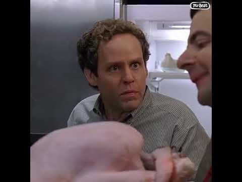 Mr bean|| how tou cook turkey ||