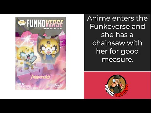 The Purge: # 2484 Funkoverse Strategy Game: Aggretsuko 100: The anime character with a chainsaw