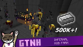 500K+ Steel Ingots! Setting up an Infernal Mob Farm in GTNH