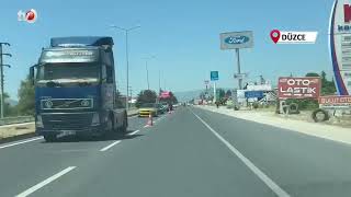 D 100 Karayolu’nda Asfalt Çalışmaları Başladı