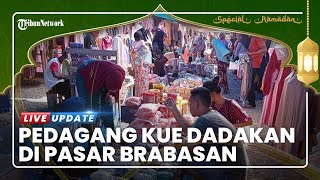 Mendekati Hari Raya Idul Fitri 1443 H, Warga Jadi Penjual Kue Dadakan di Pasar Brabasan
