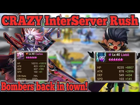 G3 to C3 in 1 MINUTE?! Crazy InterServer Rush! - Summoners War