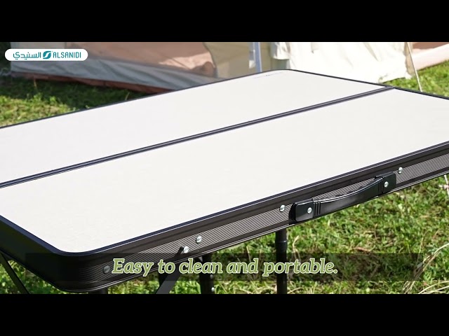 طاولة الومنيوم قابلة للتعديل 66*90 سم تتحمل 20 كجم...