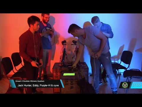 Respawn5 - Purple~H + cyve Vs. Eddy + Jack Hunter - Winners Quarters - Smash WiiU Doubles