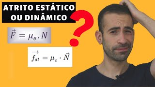 ATRITO ESTÁTICO E DINÂMICO - PASSO A PASSO