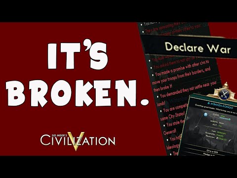 CIVILIZATION 5 IS A PERFECTLY BALANCED GAME with one peace deal EXPLOIT | Capturing Free City-States