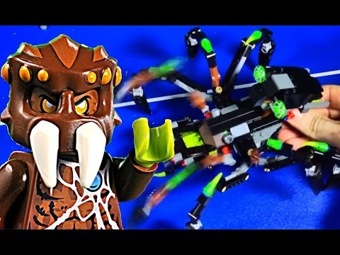 Vidéo LEGO Chima 70130 : Le tank araignée de Sparratus