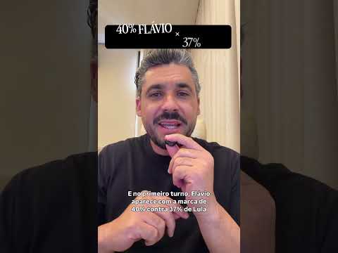 Cenário Eleitoral 2026: Pesquisa Gerp Aponta Vantagem de Flávio Bolsonaro sobre Lula em Segundo Turno