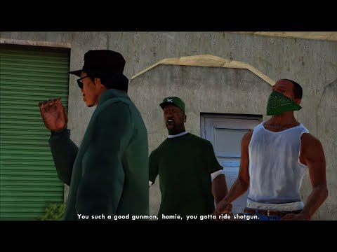 GTA San Andreas Ultra Graphics Gameplay PART 7 "Drive-By" Mission
