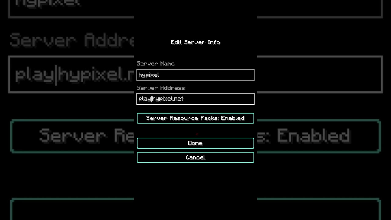Hypixel.net IP Trick #hypixel #minecraft #minecraftserver