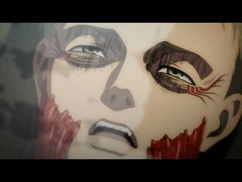 Falco's first transformation after inheriting the Jaw Titan - Final Season