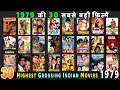 Top 30 Highest GROSSING Indian Movies Of 1979 Bollywood S BIGGEST Hits Of 1979 Hit Or Flop 1979
