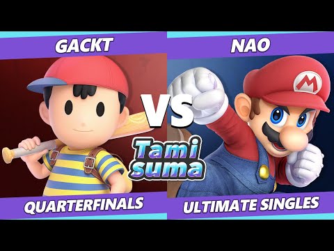 TAMISUMA 235 Quarterfinals - Gackt (Ness) Vs. Nao (Mario) SSBU Smash Ultimate