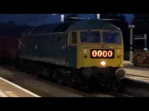 GBRf M.O.D. 66703, DRS & More from the West Coast Express 47s!