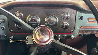 1958 GMC 100 Series Stepside Pickup Start Up