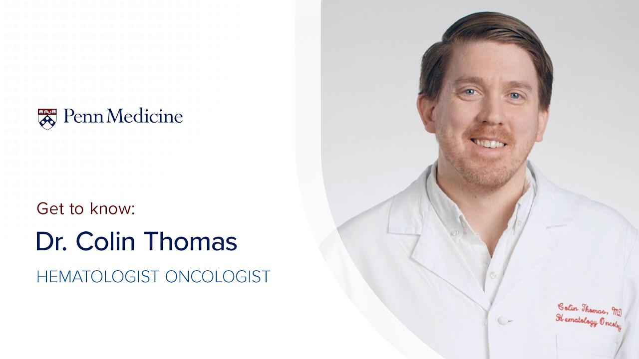Watch video featuring Colin James Thomas, MD on YouTube