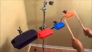 Video thumbnail for LP Jam Block Sound Comparison by SimplySnare
