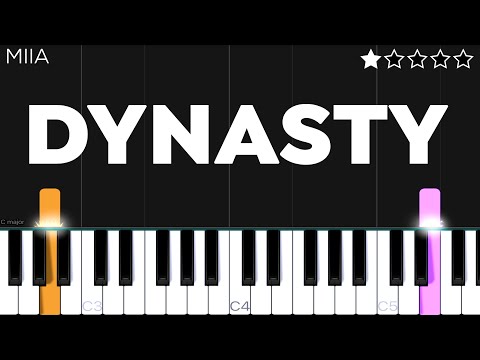 MIIA - Dynasty | EASY Piano Tutorial