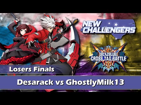 BlazBlue Cross Tag Battle - Losers Finals - Desarack vs GhostlyMilk13
