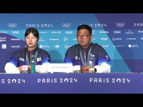 'I am part of history' - South Korea's archer Kim Woo-jin on claiming fourth Olympic gold｜Paris 2024