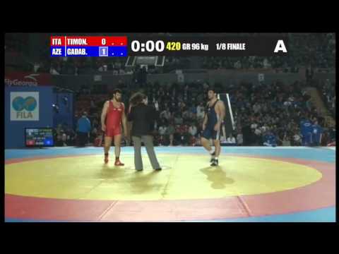 SWEC-2013  Daiqar TIMONCINI (ITA) - Shalva GADABADZE (AZE) 1/8 final
