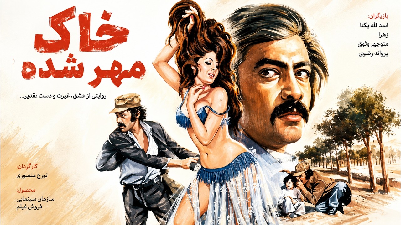 فیلم زیبای خاک مهر شده   رنگی و باکیفیت