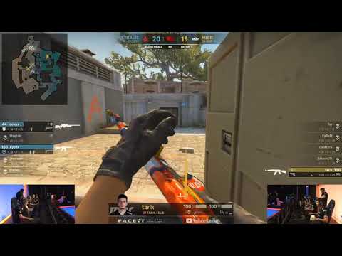 MiBR vs Astralis - tarik's 1v4 ace clutch vs Astralis in OT