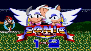Rouge The Bat in Sonic 1 And 2 • Sonic Classic