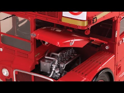 Build the London Transport Routemaster Bus RM857 1:12 Scale - pack 1  Stage 2