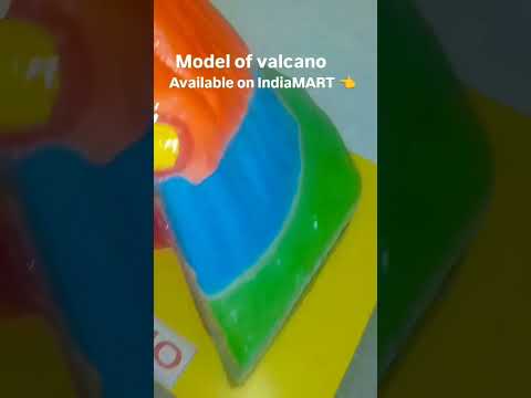 Model Of Volcano