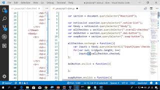 자바스크립트 DOM 프로그래밍 36강 - 다중 엘리먼트 선택방법과 일괄 삭제