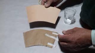 Forro para vaso desmontable