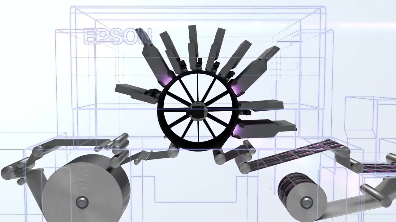 Imprima etiquetas em larga escala com Epson® SurePress L6534VW da DSI