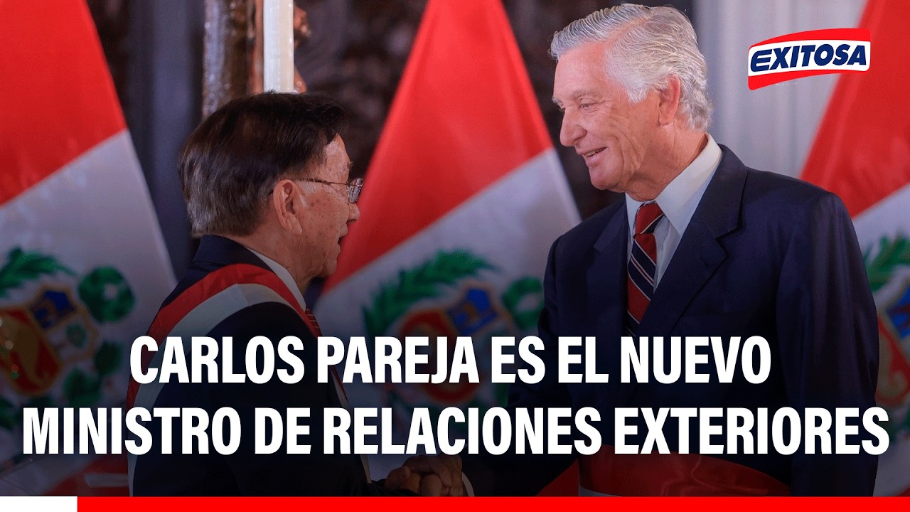 🔴🔵 En Palacio de Gobierno se realizó el juramento del nuevo canciller