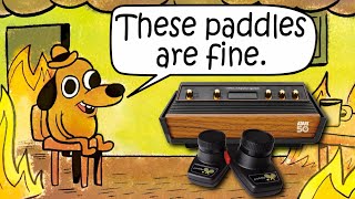 Paddle Problems on the Atari 50th Anniversary Flashback Gold from AtGames?