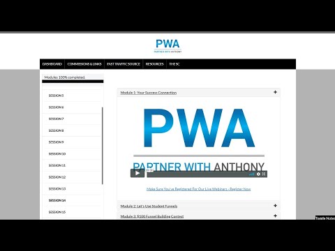 PWA Program review - My Journey with Anthony Morrison #Day20