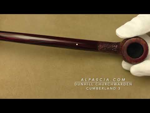 Dunhill Churchwarden Cumberland 3 - pipe D845