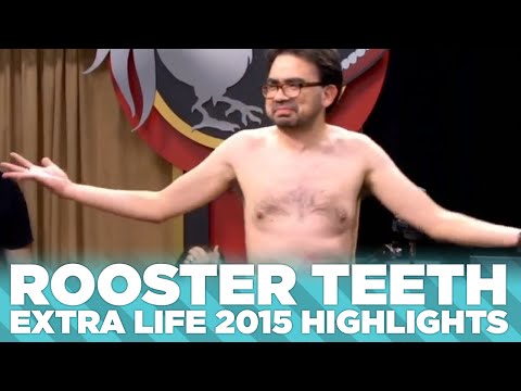 ROOSTER TEETH Extra Life 2015 - 24Hr Stream Highlights