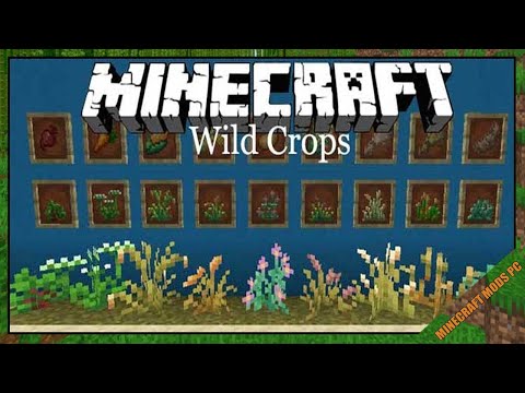Wild Crops Mod 1.12.2 & How To Install for Minecraft